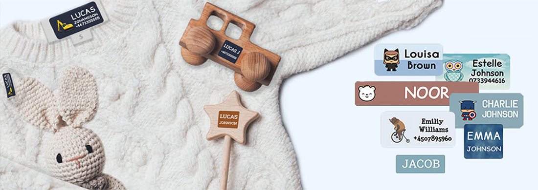 How to label clothes and belongings with name labels