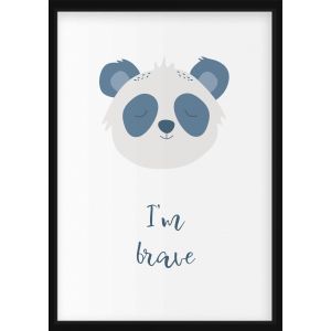 Poster  - Portrait of  Panda