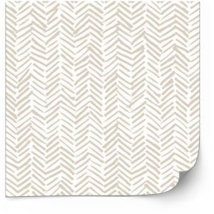 Tiles Sticker -  Herringbone Decals / Beige / 24 pcs