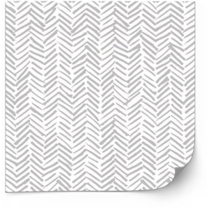 Tiles Sticker -  Herringbone Decals /  Grey / 02 / 24 pcs