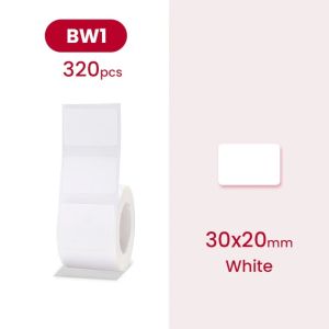 NIIMBOT Label for B21 / B1 30 x 20 mm, 320 pcs / White 