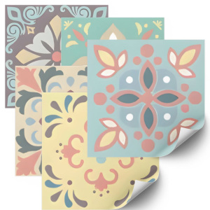 Tiles Sticker -  Multicolour / 24 pcs