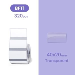 NIIMBOT Label for B21 / B1 40 x 20 mm, 320 pcs / Transparent 
