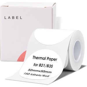Étiquettes thermiques argentées Niimbot EL14x30mm - 190 pièces 