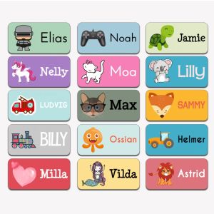 Stick-on Name Labels - 99 pcs