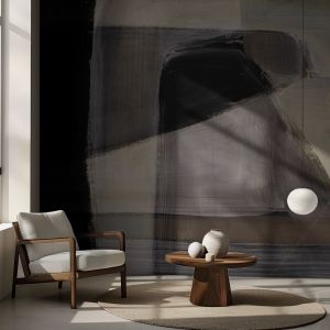 Wall Paper - Abstract Black Arch